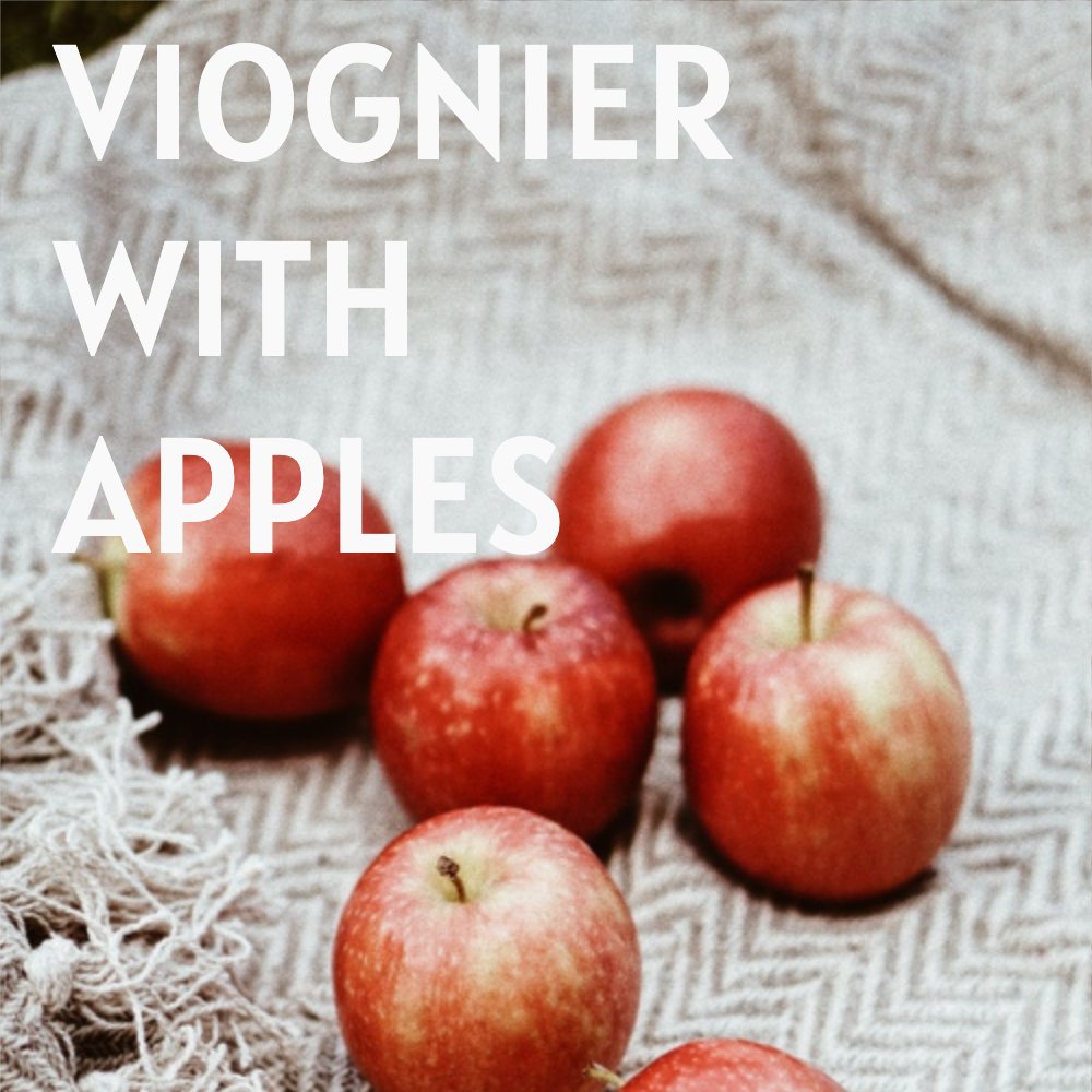 onepalate's tweet photo. Definitely try this - Viognier &amp; Apples. What's your favorite pairing with apples? 🗨️👇

Want instant access to wine and food pairings? Download Grape Base today. https://t.co/VcKnPCipDX

#viognier #apples #whitewine https://t.co/X4WSr6Pqa7