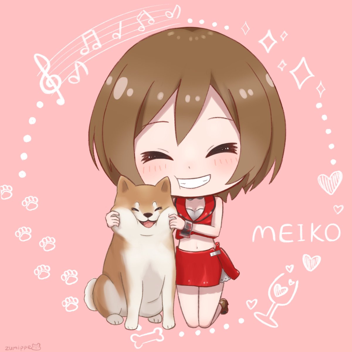 メイコ(VOCALOID) 「#MEIKO #MEIKO生誕祭2022 #MEIKO誕生祭2022#MEIKO」|ずみっぺ🐹のイラスト