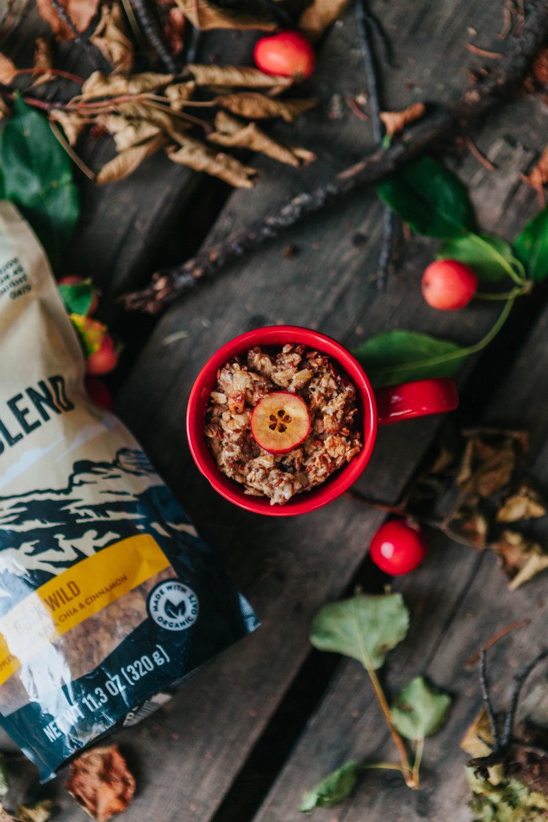 Crab apples aren't so bad... When paired with our cinnamon packed Bucking-Eh (Buck Wild) oatmeal, they're... Well, moral of the story is that they're at least pretty. #fuelthefirewithin #stoked #stokedoats #superfood #vegan #glutenfree #plantbased #healthy #healthyeating #natural