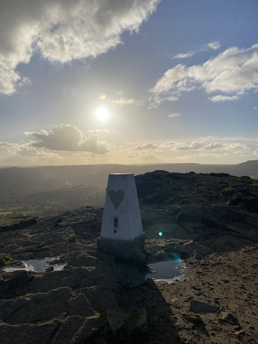 Had a lovely trip to Win Hill yesterday with the fieldwork and professional skills module! ☀️