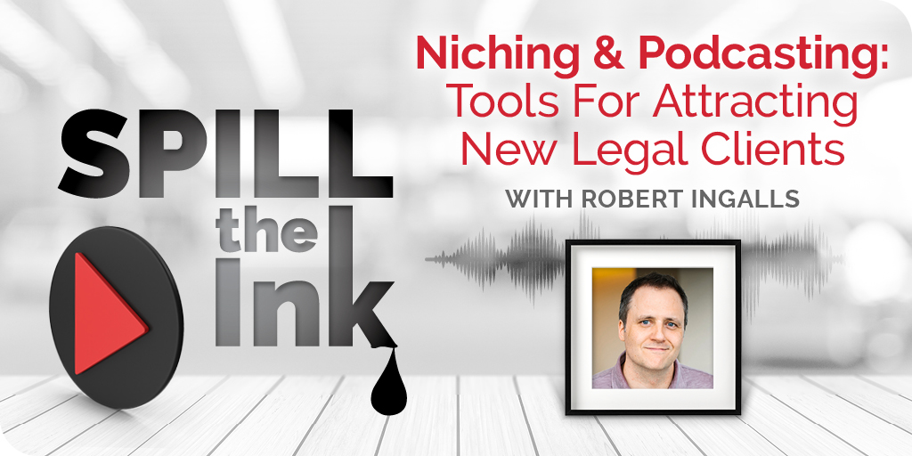 🚨 NEW EPISODE ALERT 🚨Don’t miss our latest #SpillTheInk episode featuring <a href="/robertbingalls/">Robert Ingalls</a> from <a href="/lawpods/">LawPods</a>! Learn how niching and podcasting can boost your #LawFirm’s reach and help attract new clients. Listen now! 🎙️ow.ly/rCHu50LurOK 

#Legal #LegalMarketing