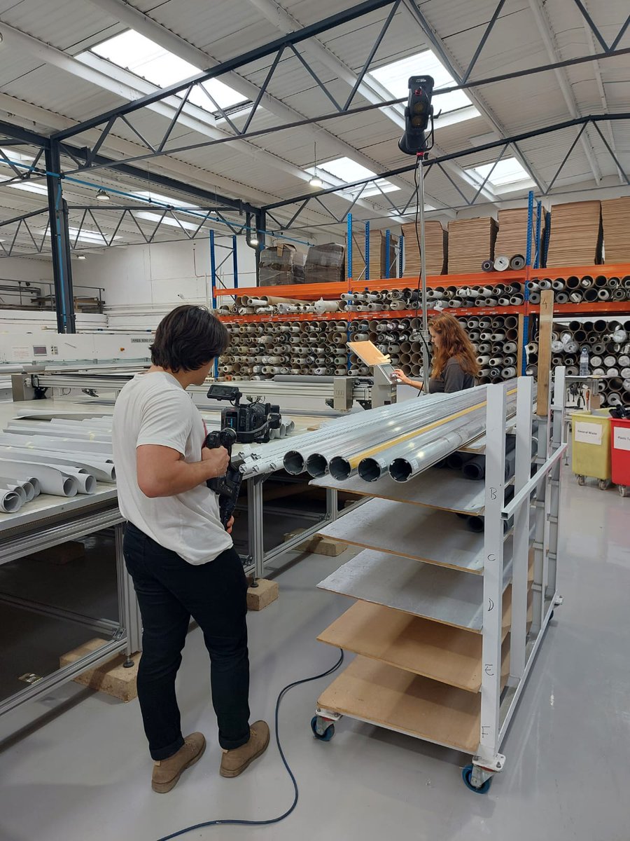 waverleyuk's tweet photo. Lights, camera, action!🎬

A 'blinding' performance by our #Luton team to complete the next phase of filming, with the brilliant Renato behind the camera📽️

Off to London next week for phase 4! We can't wait to share the final product soon🙌

#Filming #Production #Blinds https://t.co/4qVb8PcemA