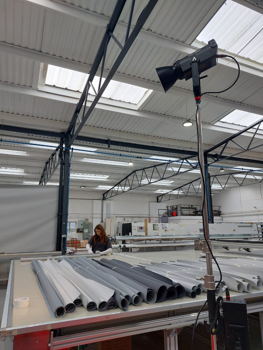 waverleyuk's tweet photo. Lights, camera, action!🎬

A 'blinding' performance by our #Luton team to complete the next phase of filming, with the brilliant Renato behind the camera📽️

Off to London next week for phase 4! We can't wait to share the final product soon🙌

#Filming #Production #Blinds https://t.co/4qVb8PcemA