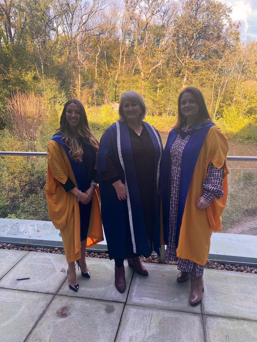 Congratulations to all our @OUCymru graduates joining us today in Newport. Wonderful to be able to celebrate two amazing Welsh Women @Sab_CohenHatton and Ruth Jones with Honorary Doctorates of @OpenUniversity