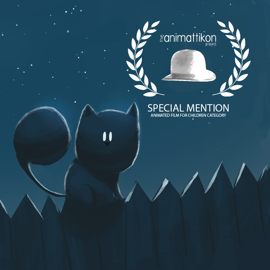 😱 Cat and Moth won a Special Mention Award at Animattikon!!!

Thank you to the Jury, and The Animattikon Project Team!🎉

Artwork by the incredible <a href="/FanesPro/">Marco Giorgianni</a>!

#award #animationfestival #animattikon #fridayfun