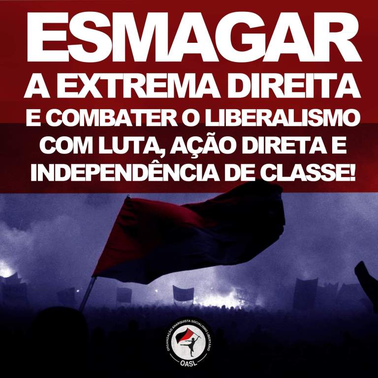 OASL_sp's tweet photo. “Uma aliança concluída entre dois partidos distintos volta-se sempre em proveito do partido mais retrógrado; esta aliança enfraquece necessariamente o partido mais avançado, diminuindo, deformando seu programa, destruindo sua força moral, sua confiança em si mesmo.” – M. Bakunin https://t.co/G8uji6v8j5