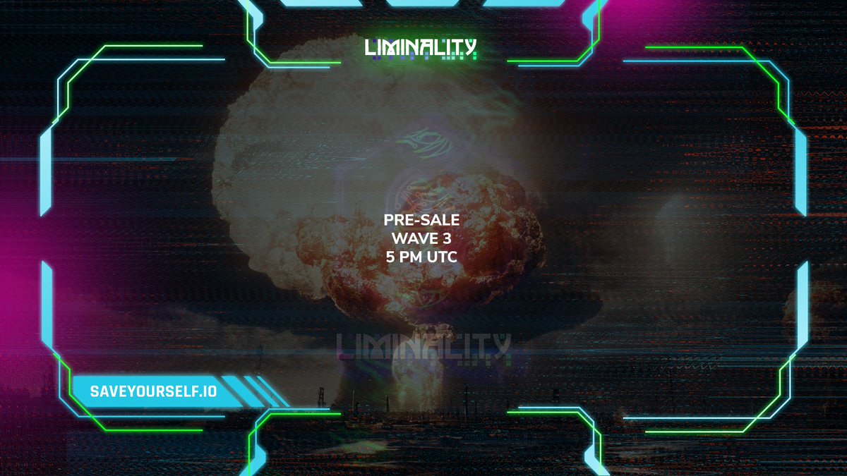 It's coming! #presale #LiminalityNFT
⚠️ 1st & 2nd waves sold in less than 3 minutes ⚠️
#NFTCommmunity #NFTHolding #nftcollectors