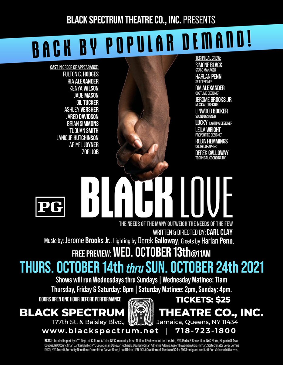 I’m a Nominee for the 50th  @Audelco #AUDELCO Awards/The Black #TonyAwards in the category for OUTSTANDING MUSICAL DIRECTOR for BLACK LOVE Produced by  #BlackSpectrumTheatre  @OnBlackSpectrum #AudelcoAwards2022 #AudelcoAwards #JeromeBrooksJr #BlackLove audelco.org/vivian-robinso…