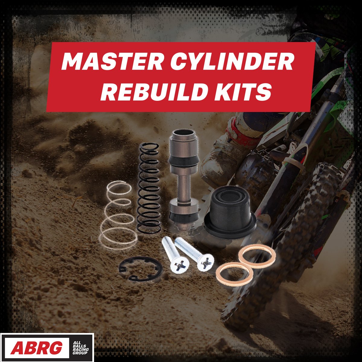The more brake dust the better with ABRG master cylinder rebuild kits.​

#ABRG #AllIn