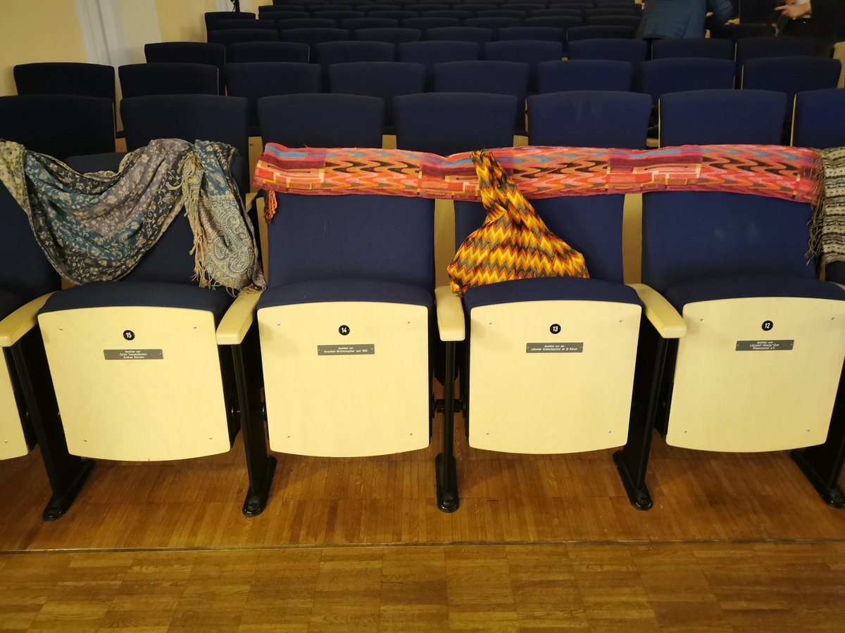 Mallorca Style bei den @nordicfilmdays #nft Einige sind halt wichtiger als andere #stawag #kollosseum