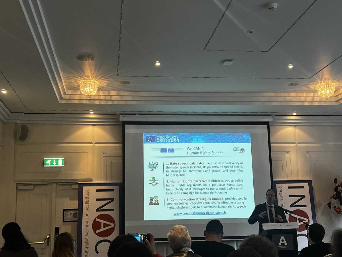 CzechHelsinki's tweet image. 20 years of combating cyber hate! Happy birthday @INACHnet! 🥳

Thank you to all the amazing speakers from day #Day1 for their informative presentations. ♥️

#20YearsofINACH #AnnualConference