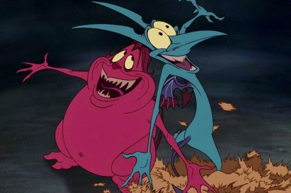 EwdatsGROSS's tweet photo. I grew up relating to these two and my parents never got my checked for anxiety? Ok https://t.co/mOZ3TSZ0p5