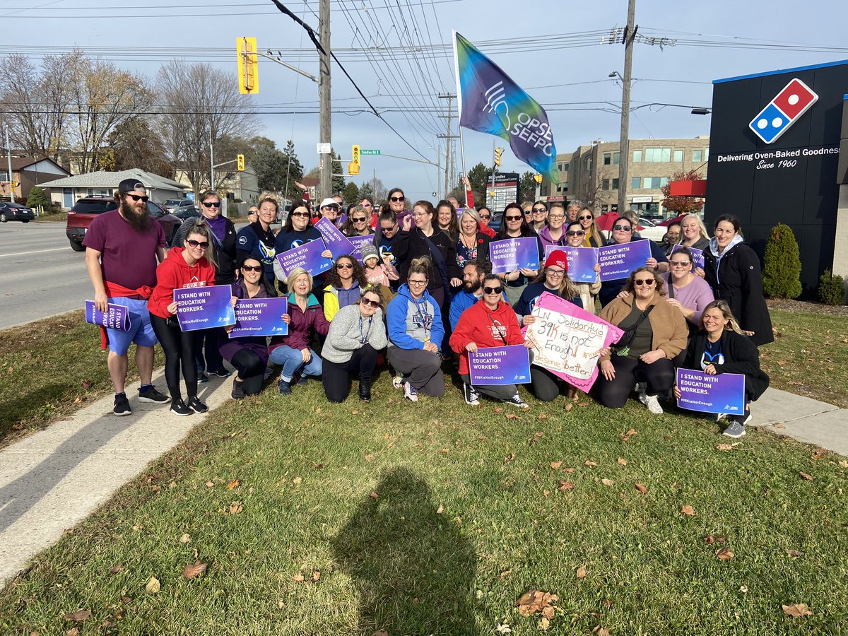 People ask why is the staff at cundles so amazing? That’s easy to answer, it doesn’t matter if we are <a href="/CUPEOntario/">CUPE Ontario</a> <a href="/ETFOeducators/">Elementary Educators</a> or <a href="/OPSEU/">OPSEU/SEFPO</a> we are a team that stands together through anything