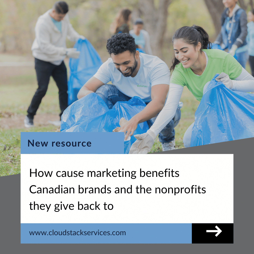 cloudStack_svcs's tweet image. Learn more about the rise in #causemarketing.
→ Why are brands jumping on board? 
→ How brands can do cause marketing well
→ What nonprofits should look for when partnering with a brand
 hubs.ly/Q01n5LwW0
#nonprofitmarketing #nonprofits #salesforce #salesforcepartner