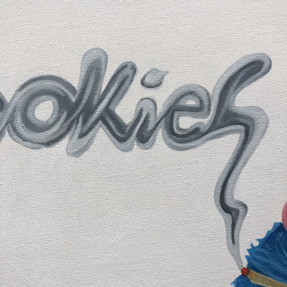 CSON301's tweet photo. Baked 🍪(2021) 

18  x 24 inches. 

Acrylic on canvas. 

By: @Kipsmithers301

$1,800 🏷
contact csonmgmt@gmail.com for inquiry. https://t.co/4D3hTBYZbV