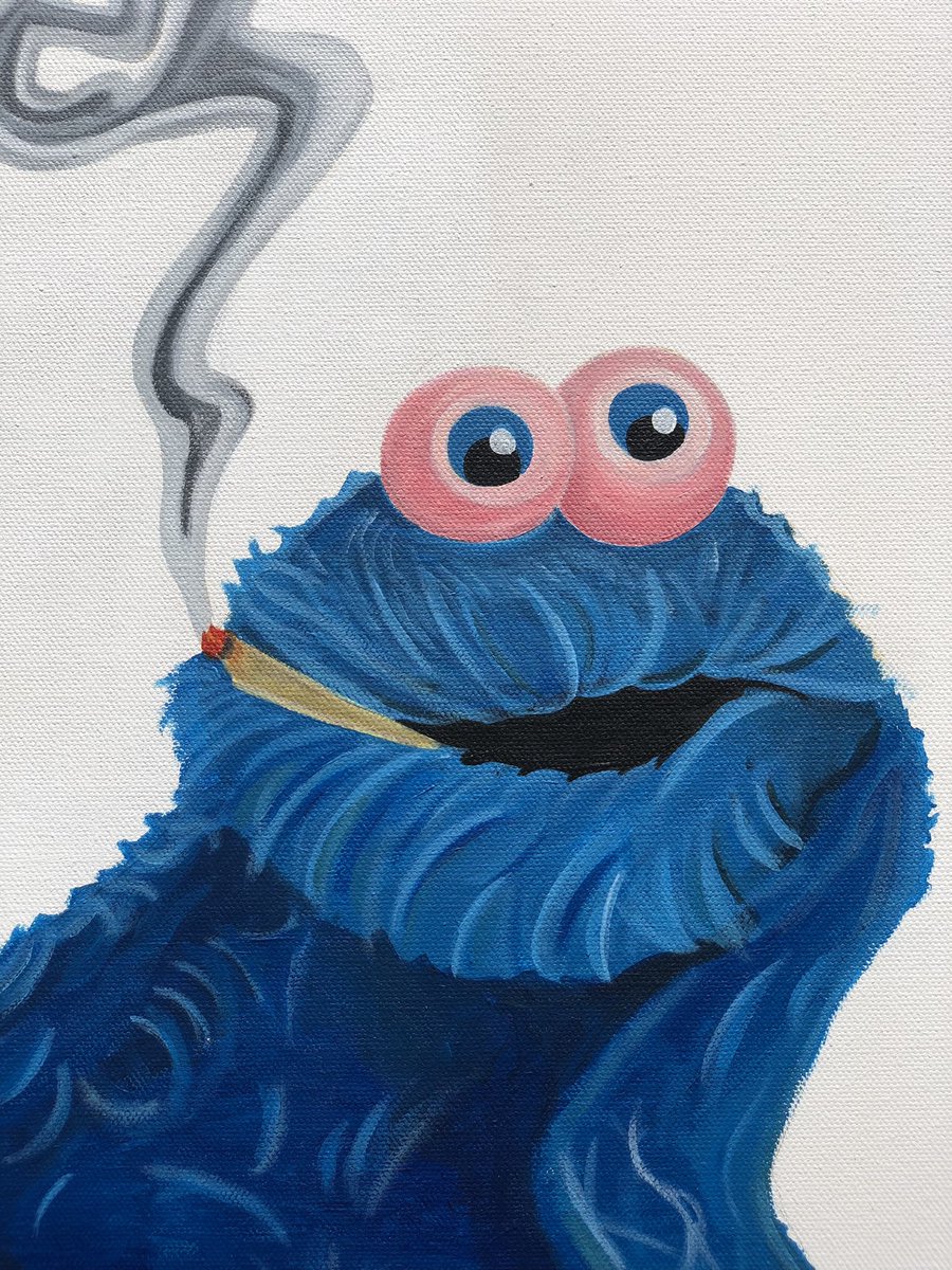 CSON301's tweet photo. Baked 🍪(2021) 

18  x 24 inches. 

Acrylic on canvas. 

By: @Kipsmithers301

$1,800 🏷
contact csonmgmt@gmail.com for inquiry. https://t.co/4D3hTBYZbV
