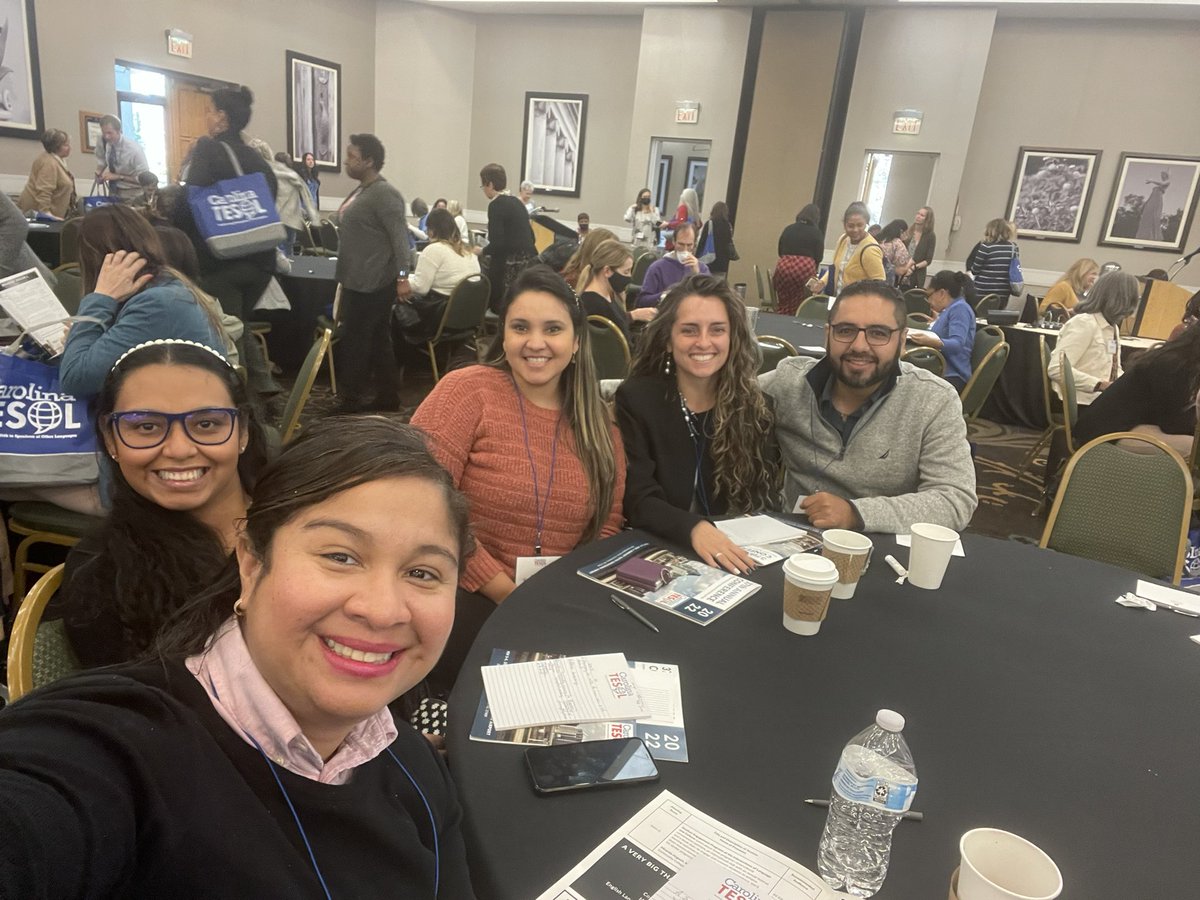 Great resources and conferences at <a href="/CarolinaTesol/">Carolina TESOL</a>. <a href="/malu2884/">Maria Luisa Maldonado Fruto</a> <a href="/vcs_esl/">VCS ESL</a>