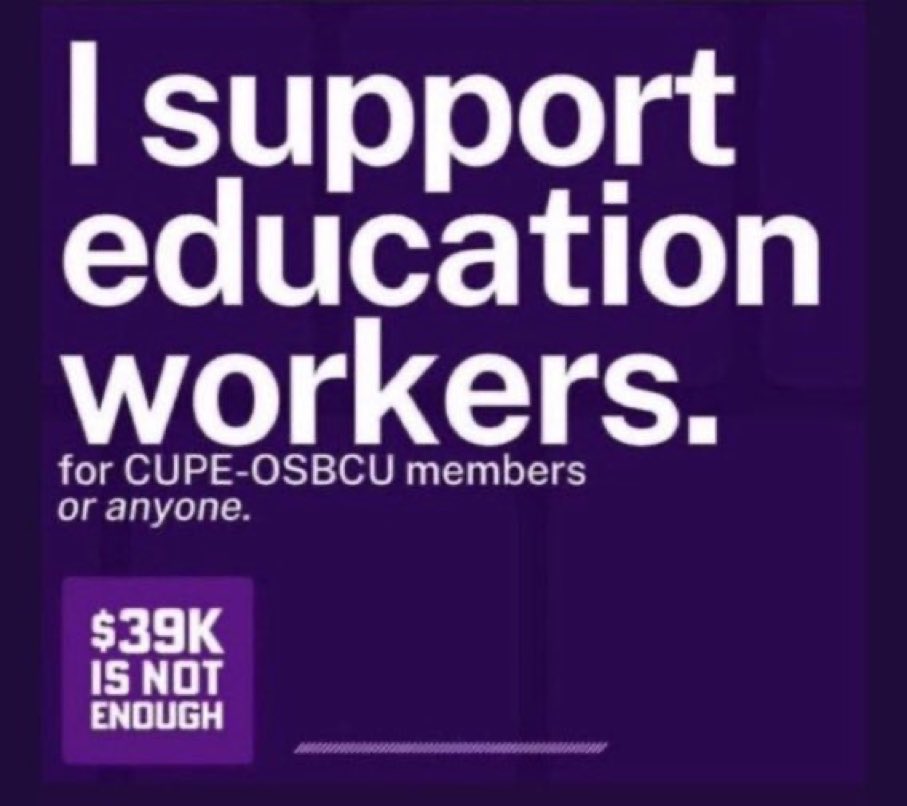 Thinking of all our incredibly dedicated, compassionate and essential EAs, ECEs, Library Techs and OAs today. You all make our school a welcoming, inclusive, safe and fun place to learn and play! 💜