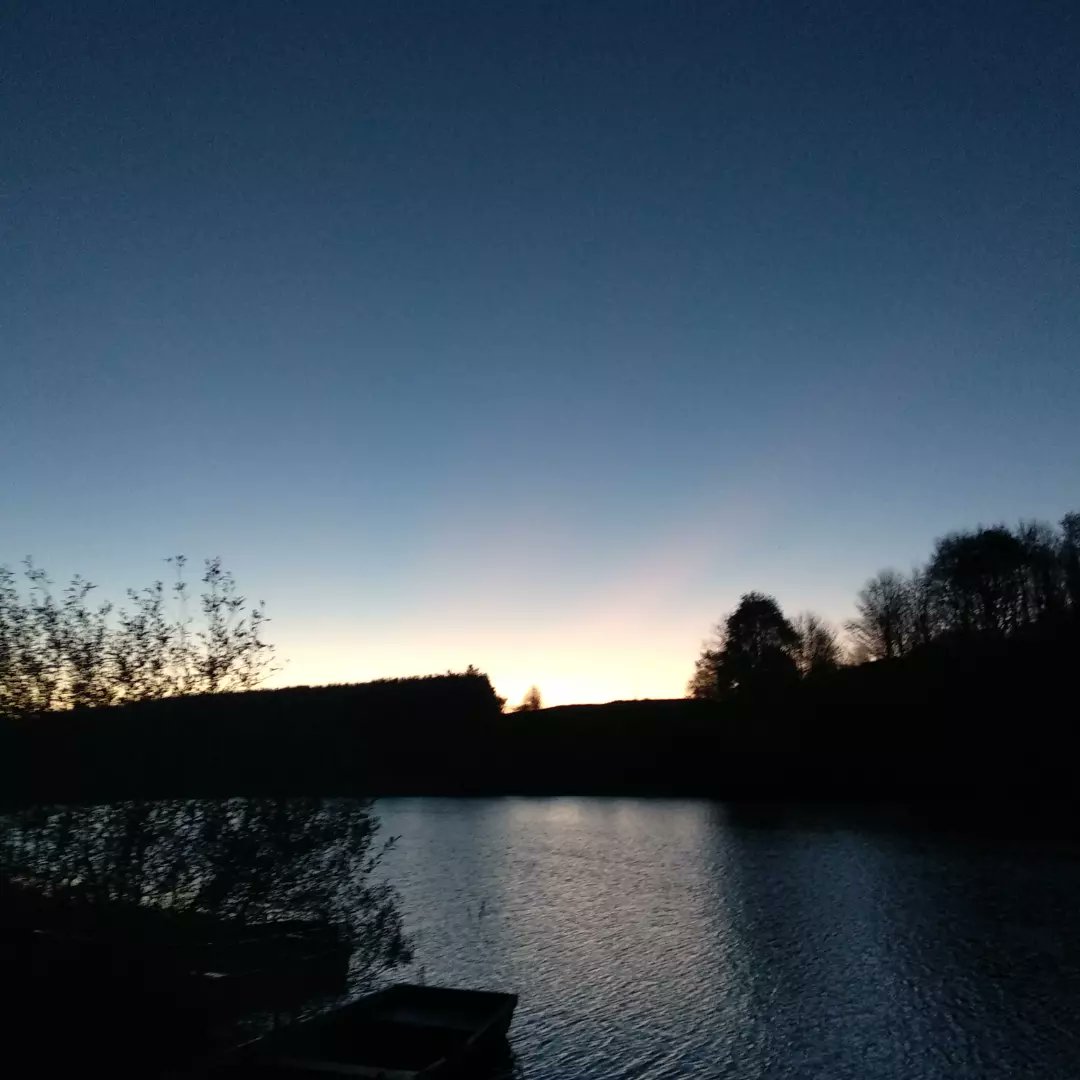 Shockingly cold and beautiful for this morning's swim.