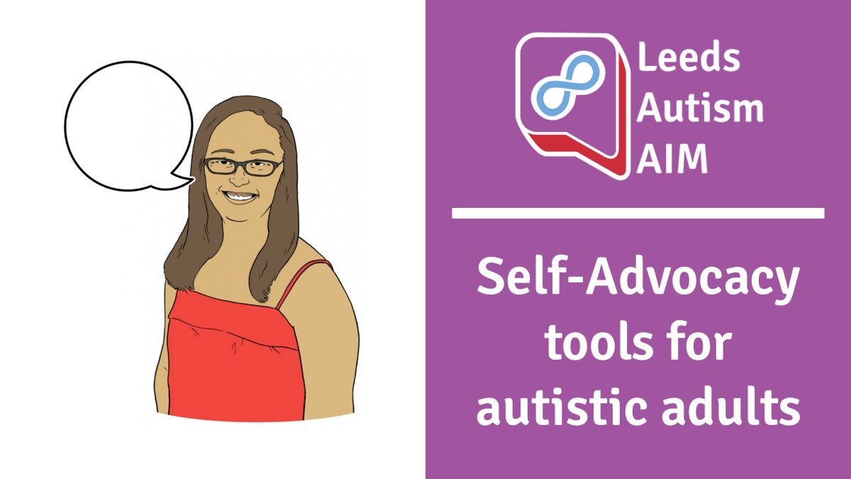 We have a lot of free #SelfAdvocacy tools on our website for #ActuallyAutistic adults that can help you to  speak up for your rights and wishes! Download them all here: leedsautismaim.org.uk/resources/self…