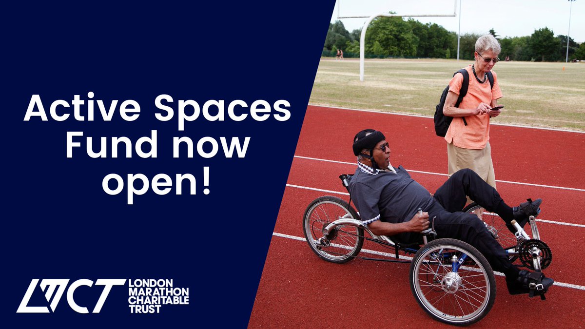 LMFoundation_'s tweet photo. We want to help many more people lead active and healthy lives.

Through our Active Spaces Fund, we will support projects in London that improve and activate spaces where marginalised groups and communities can take part in sports and activities.

👇
https://t.co/fsGzcYKwB8 https://t.co/rBVce2Zasd
