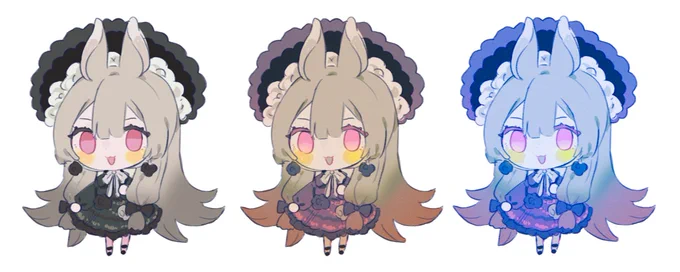 They also made me colour variants too ;; 