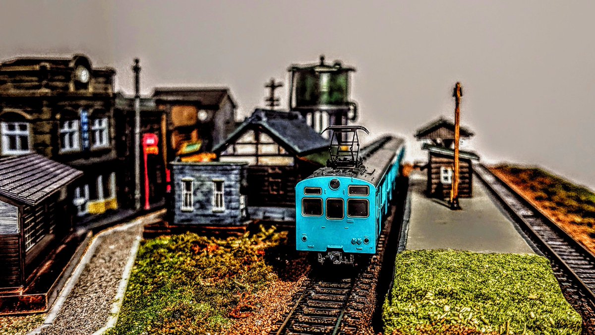 クハ79×クモハ73❗1976年、ある日の富山港線❗物語のワンシーンで出て