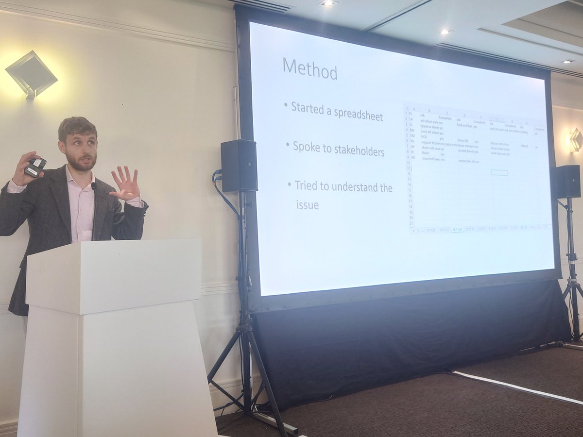 Dr Jonathan Gibson gives us an overview of his work looking at job completion on <a href="/Redwood1_/">Redwood1</a> and the importance of interdisciplinary working, understanding, and communication <a href="/NottsHealthcare/">Nottinghamshire Healthcare</a> #MedEd2022