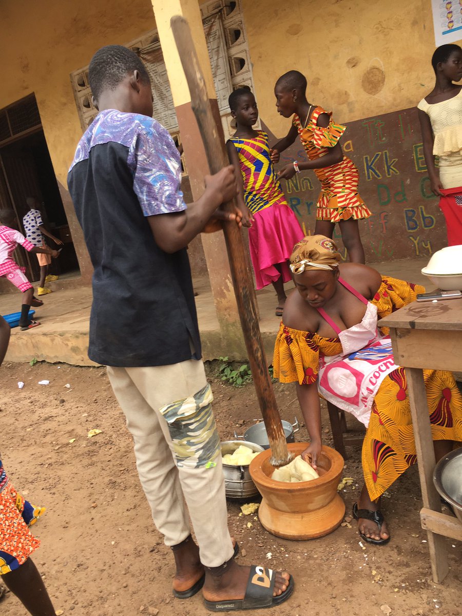 Akosua Saffy on Twitter: "Where did fufu originated from