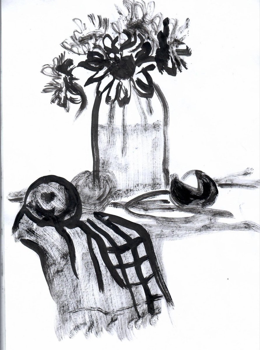 sadierre's tweet photo. #art #ArtistOnTwitter #traditionalart #ink 

Кринж кончился началась традишка https://t.co/2JTfd3JP7P