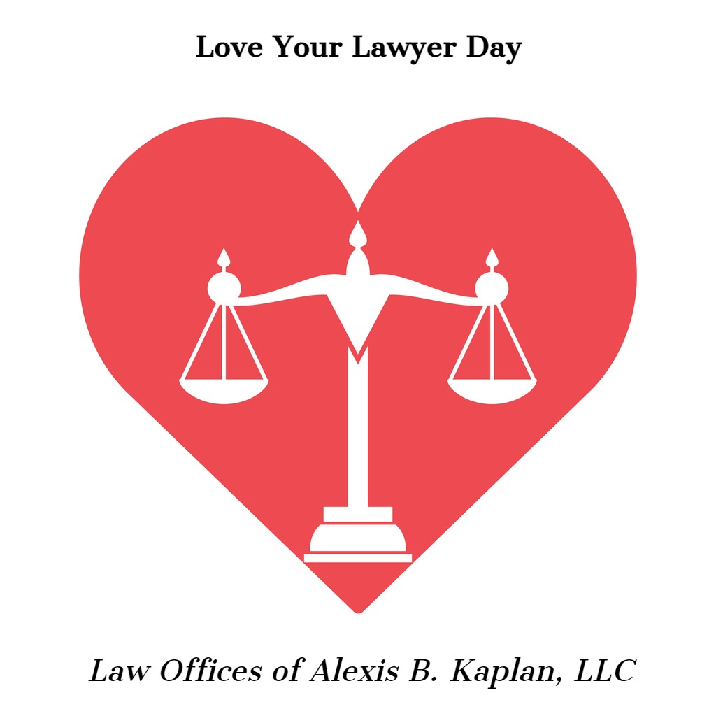 alexisbkaplan's tweet photo. Did you know?  Today is Love Your Lawyer Day ❤️

Sharing the love from Law Offices of Alexis B. Kaplan, LLC 💞 https://t.co/nw3X0v24wI