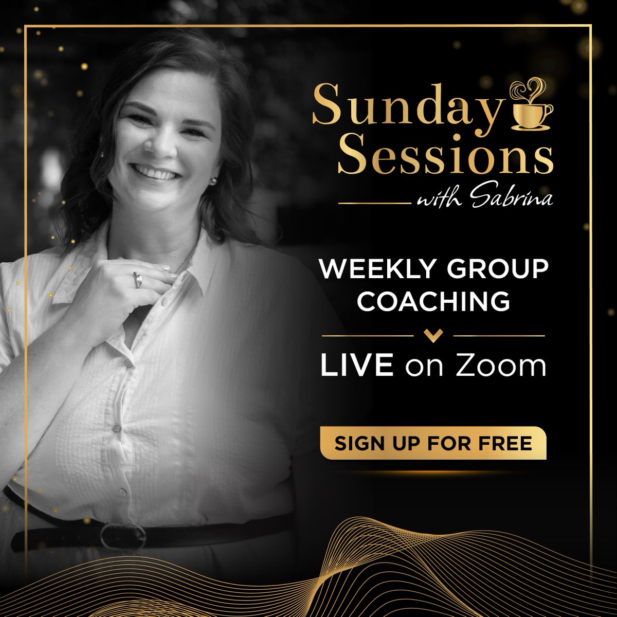 Join me for a FREE group coaching session this Sunday, live on Zoom.
 
These sessions are free and no obligation. Drop in whenever you like. The topics will change weekly and will be announced via email in the week leading up. 

Book your FREE seat: bit.ly/3fGefe6