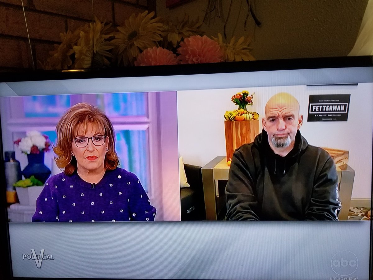 ruthbradford's tweet photo. I am so proud of @JohnFetterman. He's showing everyone so was born with or who has acquired a #disability in their life, what living your truth is. Thank you for your #leadership Sir! He is doing a great interview on #TheView.
#GoJohnGo #disabilityawareness
#LeadershipMatters https://t.co/Go9KhytgNB