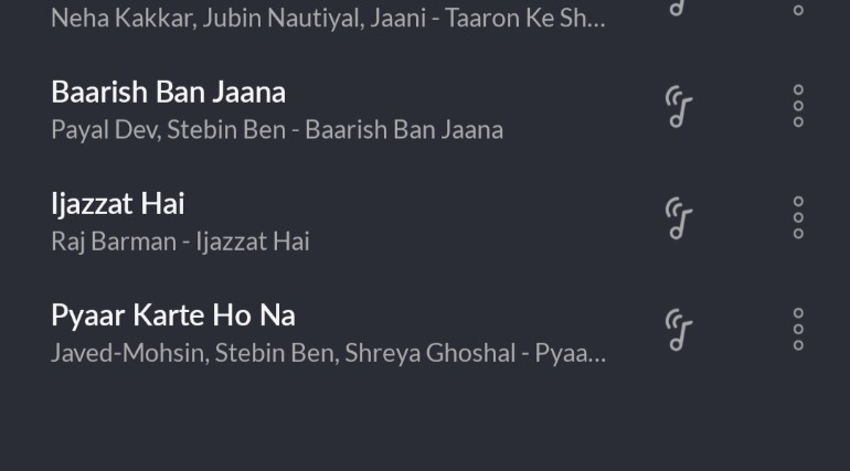 2 songs of jasmin still trending on jiosavaan 😍😍 Pyar karte ho na and Ijazat hai💗 #JasminBhasin #MohsinKhan #ShivinNarang