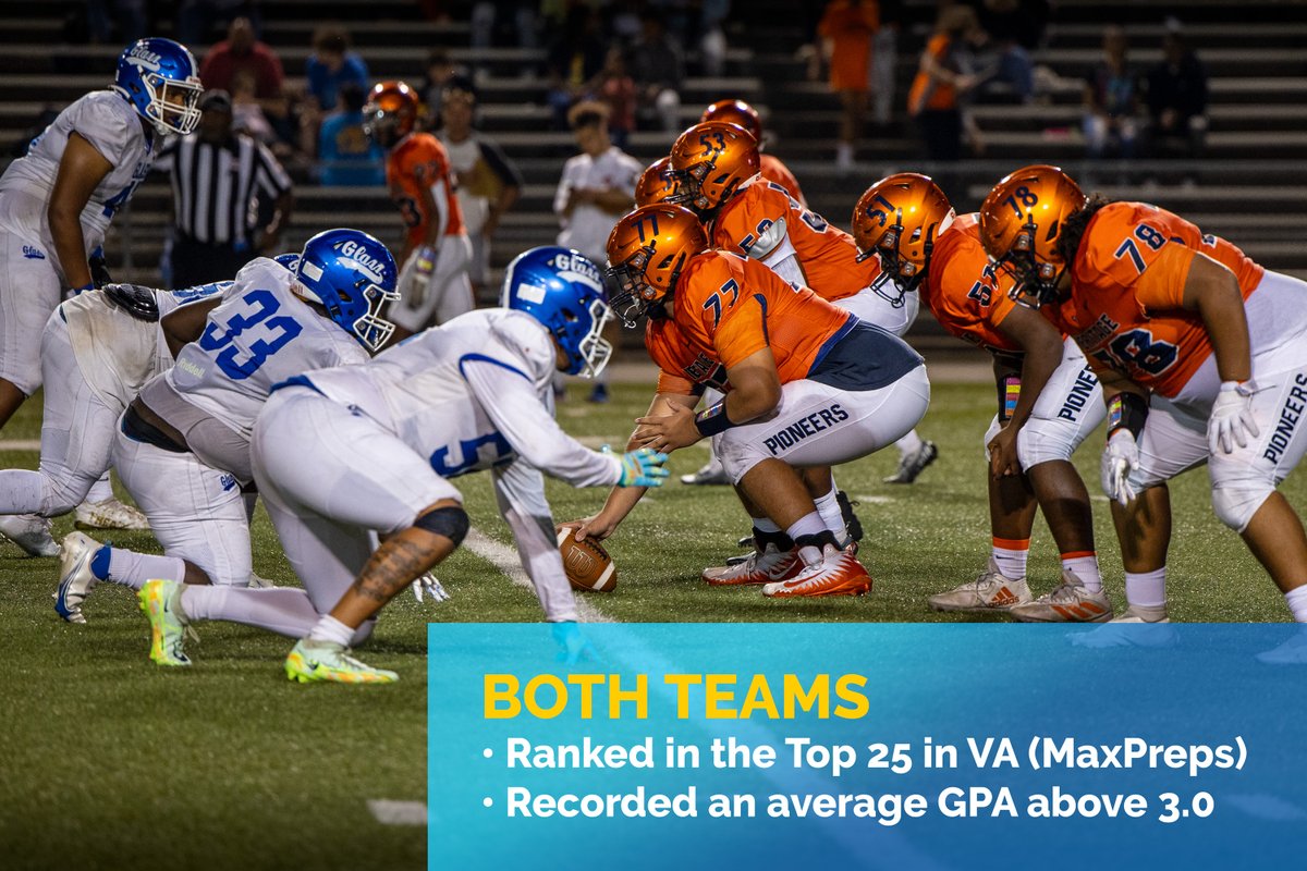 Lynchburg City Schools (@lcsedu) on Twitter photo Of the more than 350 HS football teams in VA, both Heritage & EC Glass are ranked in the top 25 this week according to MaxPreps. Even better? Both teams recorded an avg GPA above 3.0 last qtr! Congrats to both teams as they head into their final game of the reg season tonight! Of the more than 350 HS football teams in VA, both Heritage & EC Glass are ranked in the top 25 this week according to MaxPreps. Even better? Both teams recorded an avg GPA above 3.0 last qtr! Congrats to both teams as they head into their final game of the reg season tonight!