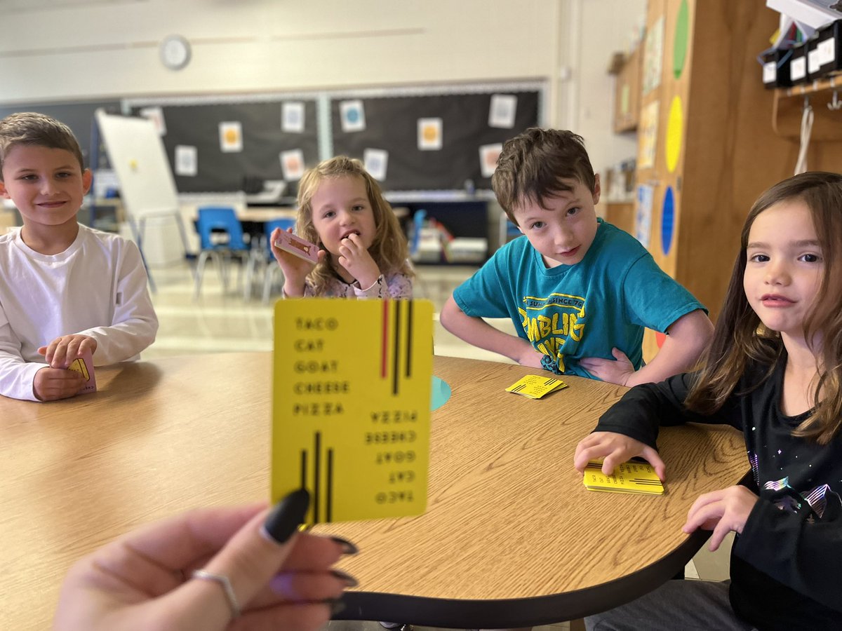 We love fun Fridays! First we practice following directions with directed drawings then we practice winning and losing with our favorite game. Love hearing all the compliments they give each other 💗 <a href="/Dr_BethHoffman/">Beth Hoffman</a> <a href="/HopewellES/">Hopewell Elementary School</a>