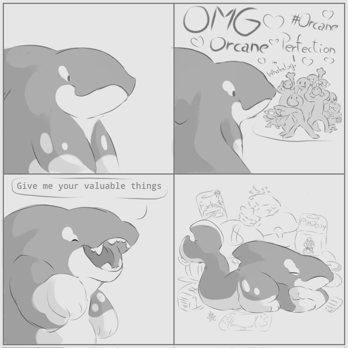 MarioAEC1's tweet photo. #RivalsofAether #Orcane https://t.co/whrOfBl82t