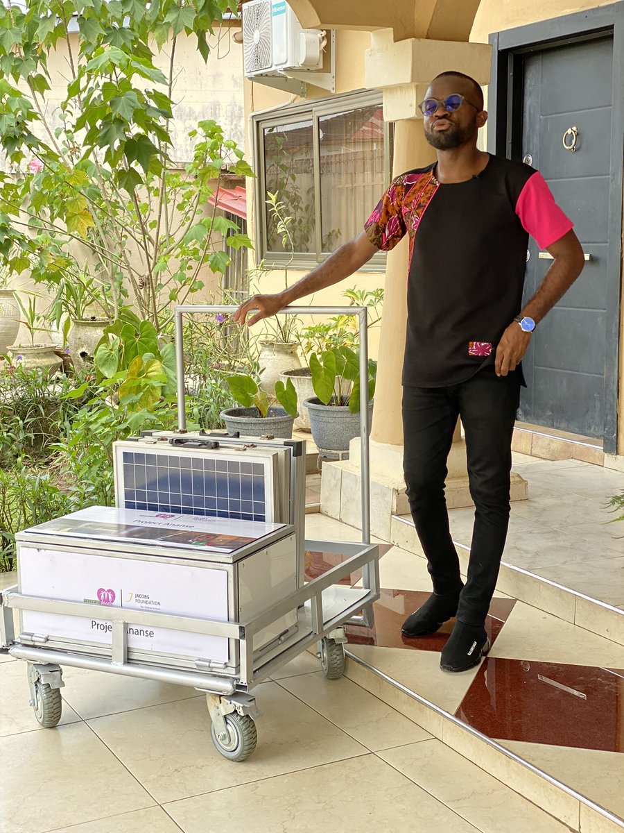 youngatheartgh's tweet image. New feature alert..Watch This Space!

We are excited to chronicle our progress with  #LabandLibraryOnWheels , our one stop solution which provides access to a solar powered charging cart, custom built devices &amp;amp; our folklore based gamified apps along with other learning resources.