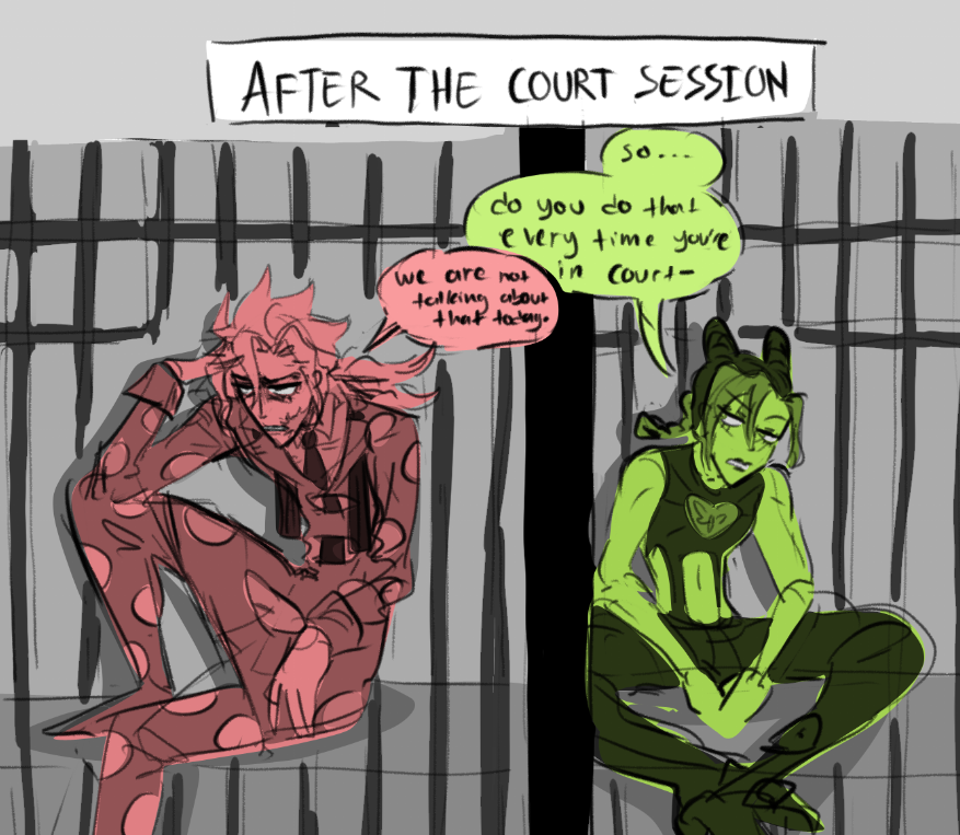 sbooopie's tweet photo. yeah... fugo would not do well as a lawyer... https://t.co/sOKL0b1pBU