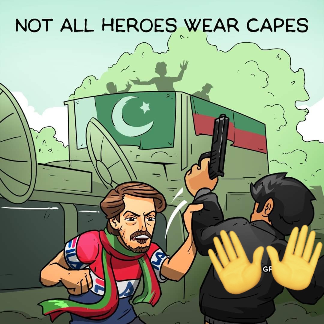 shaanahmaed's tweet photo. Not all heroes #shaanahmead #T20worldcup22 #PTIlongmarchfiring https://t.co/DrKf5LsshC