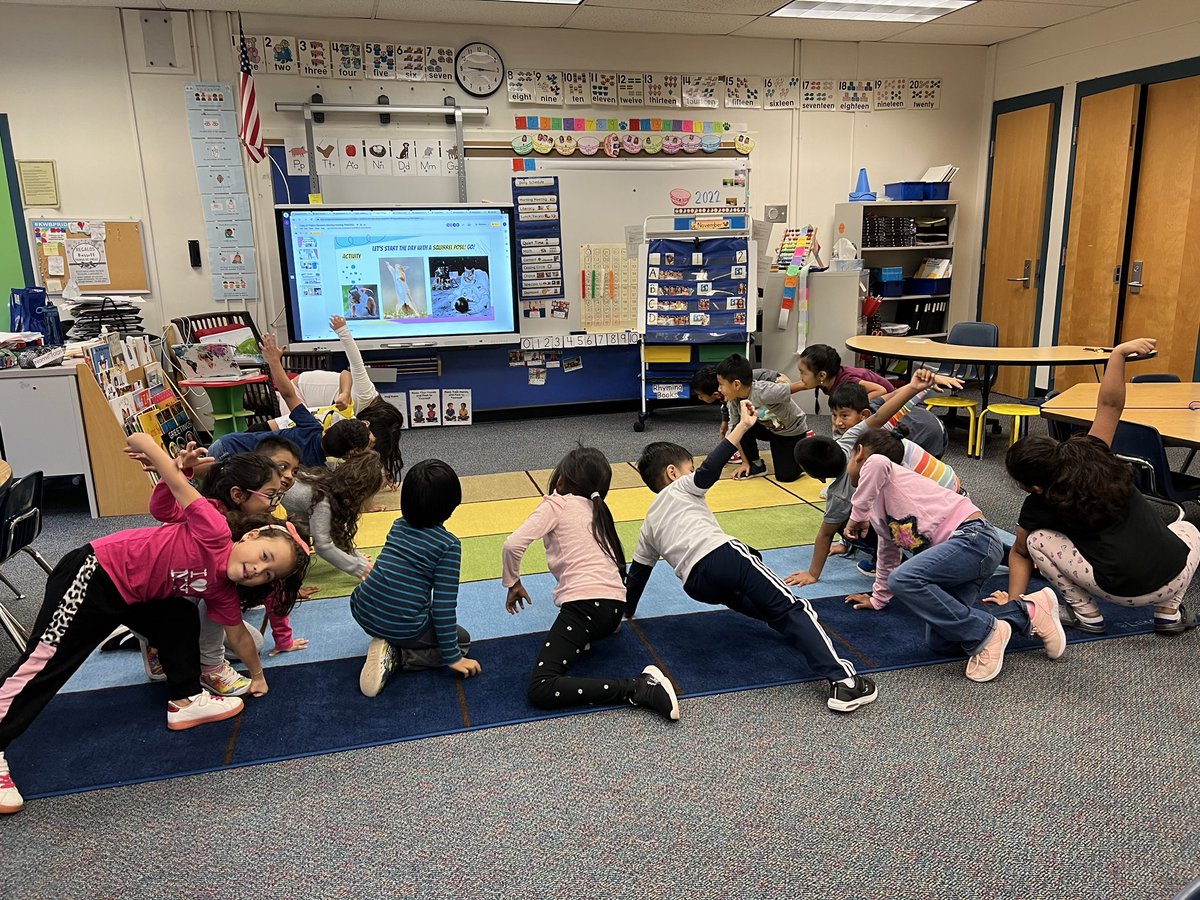 lsullivan's tweet photo. Made my day that some teachers texted photos and others stopped by to share with me how their students enjoyed the Project Discovery Friday Morning Meeting! #KWBPride #squirrel #pose https://t.co/OKvdgKo2Rh