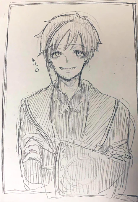 #ツイステ
フロイド🦈 落書き 