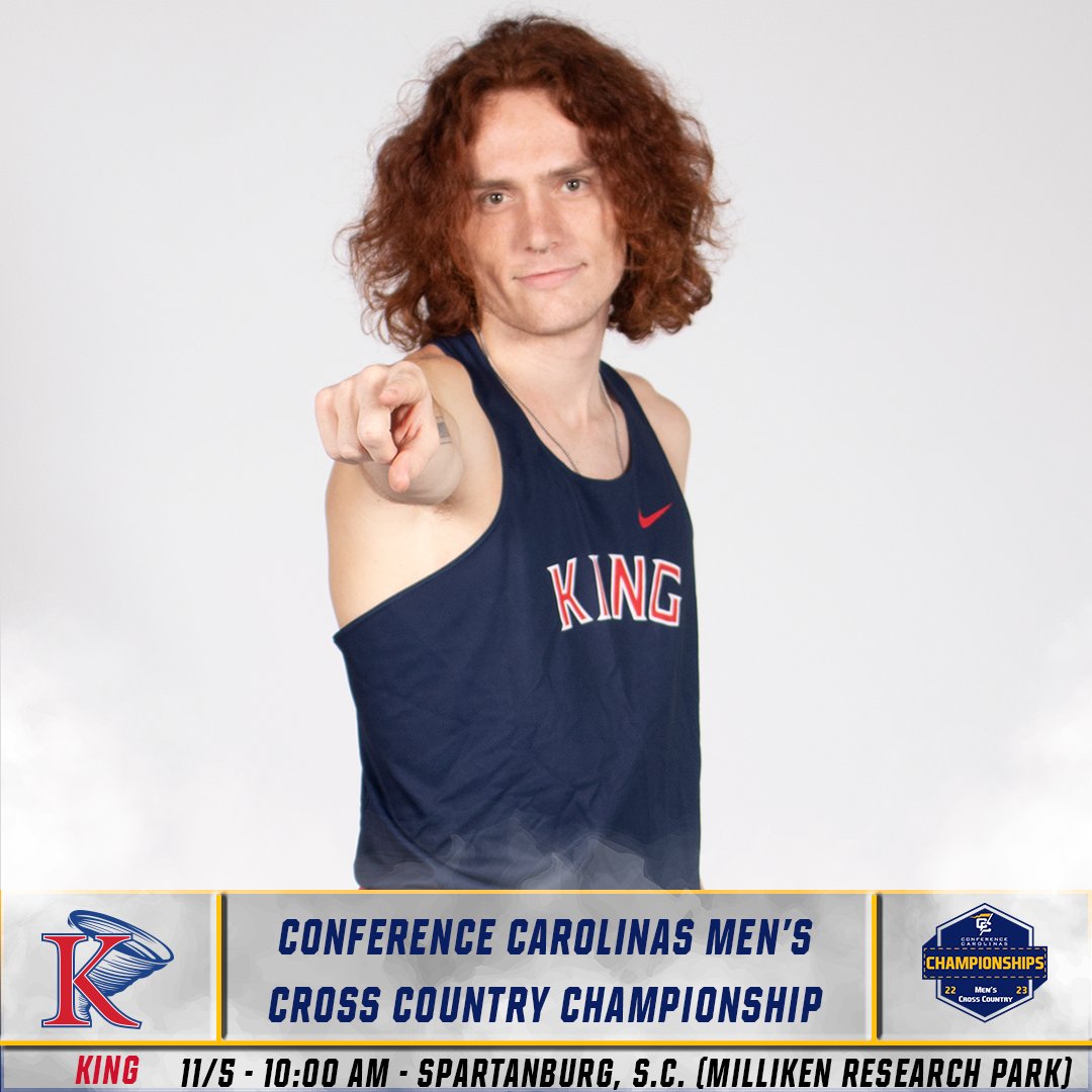 King Athletics (@kingathletics) on Twitter photo .@KingXC_TF men are in Spartanburg tomorrow for the <a href="/ConfCarolinas/">Conference Carolinas</a> championships.
🕰️10 a.m.
📺 /📊 conferencecarolinas.com/tournaments/?i…
#SoundTheSiren #KingPride .@KingXC_TF men are in Spartanburg tomorrow for the <a href="/ConfCarolinas/">Conference Carolinas</a> championships.
🕰️10 a.m.
📺 /📊 conferencecarolinas.com/tournaments/?i…
#SoundTheSiren #KingPride