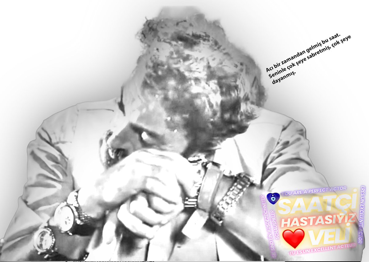SaatciVeli's tweet photo. Saatçi Veli'nin Hastasıyız… "Deli Sözler" 🫶

@OkmenBurhan @nanananukastam @halilibrahimin @emanetkanal7 @KaramelYapim @ayhanzen @NazmiyeYilmaz6            
eres excelente actor - you are a perfect actor - sie sind ein ausgezeichneter schauspieler - tu es un excellent acteur 🧿 https://t.co/WDOGE6SgrR