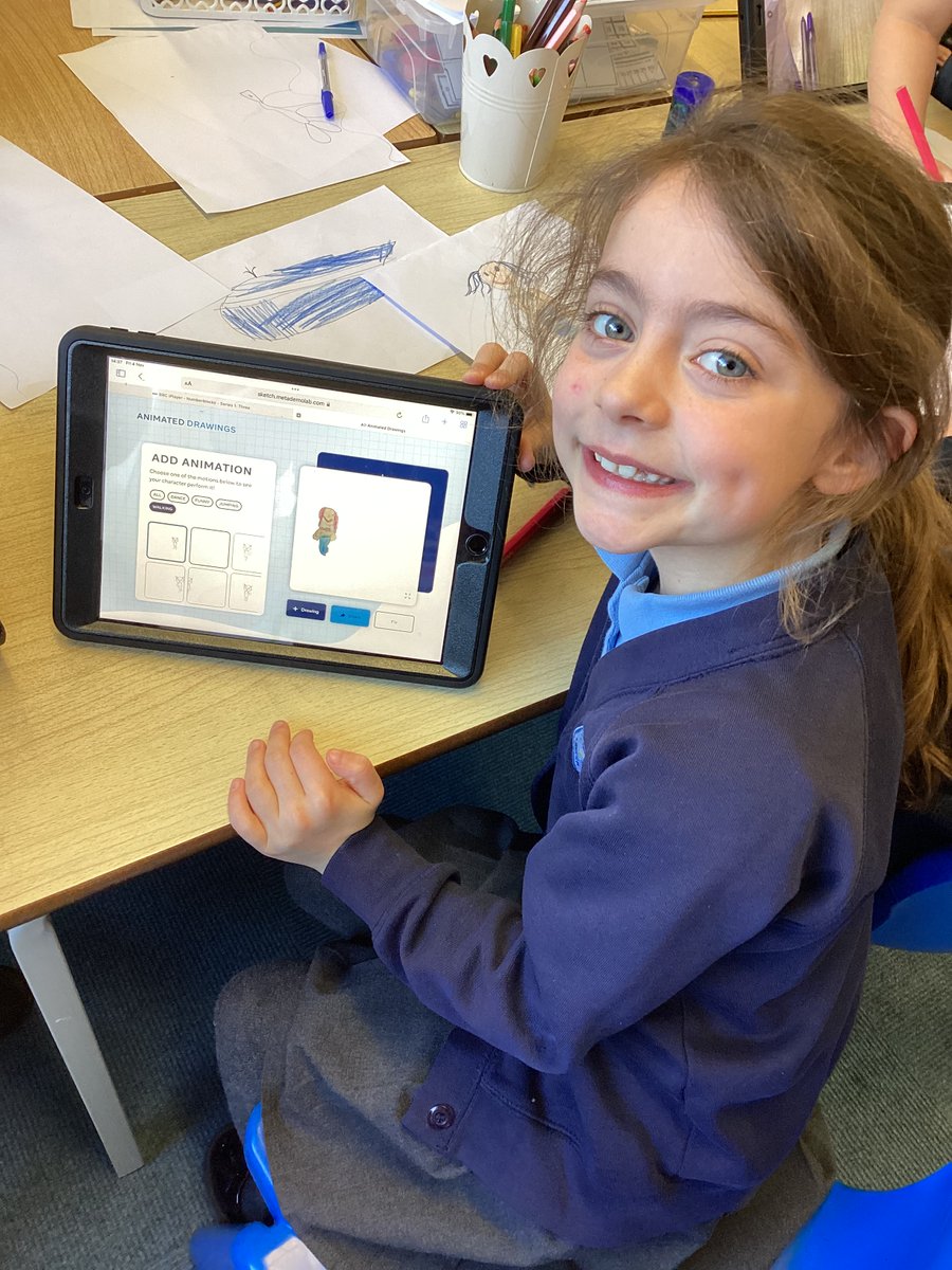 One of our golden time activities today was using ipads to animate our own drawings ! We had so much fun. We used sketch.metademolab.com/canvas to bring our drawings to life ! <a href="/CeInfant/">Whitchurch CE Infant and Nursery Academy</a> <a href="/Office_WIA/">Office_WIA</a> @StBartsTrust