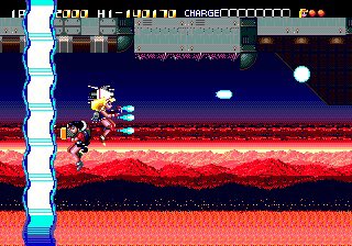 SirArturo3's tweet image. Menudo #shmup se marcaron en #VicTokai para la 16 bits de #Sega. Una deliciosa y espectacular maravilla, y uno de los juegos más complicados de conseguir del catálogo de #Megadrive. Trouble Shooter o Battle Mania es una auténtica joya del sistema!
#Retrogames