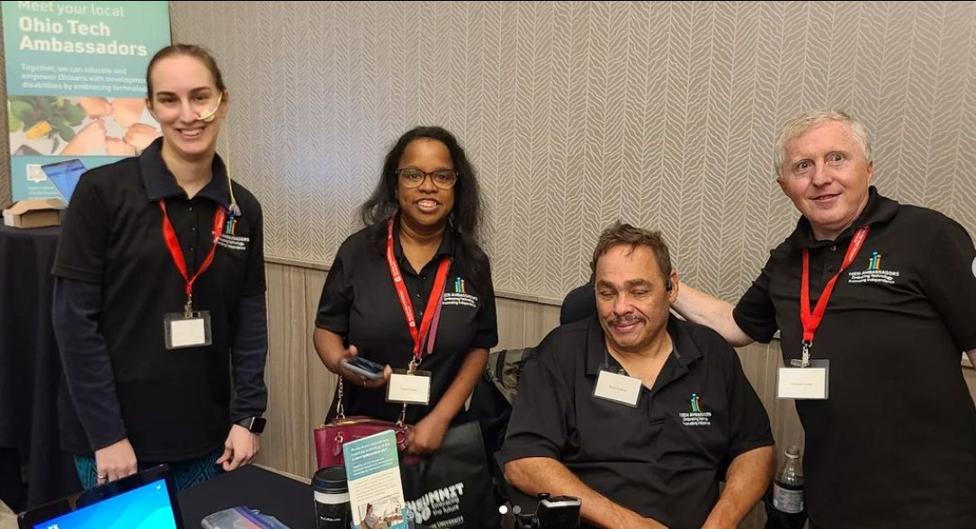DODDohio's tweet photo. The Ohio Tech Ambassador Network launched a program to shed light on how Supportive Technology, can enhance the lives and foster independence for people with developmental disabilities. Learn more at https://t.co/oWFd5jT4xG.
#ThankfulForTech https://t.co/wkHWk6seqD