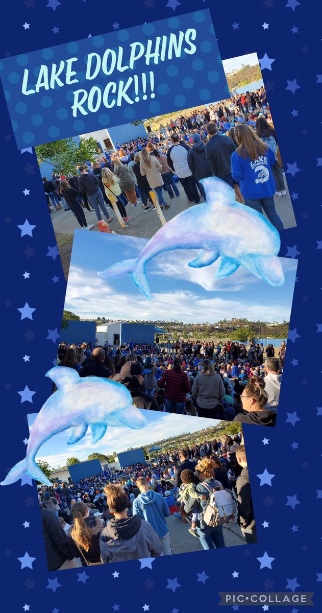 Thank you, families, for coming out to the First Friday Lake Dolphins ROCK assembly! 🌟💙🐬#golakedolphins #community #weROCK