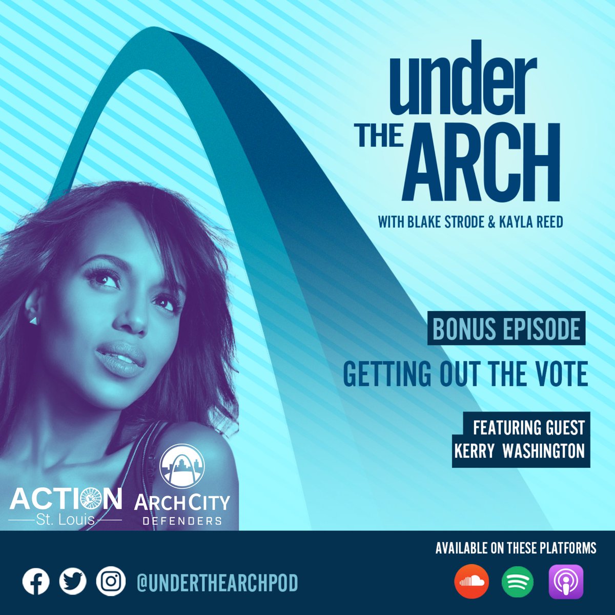 Surprise! 🥳 <a href="/underthearchpod/">Under The Arch Podcast</a> is BACK with a special "election edition" bonus episode! This week, we speak with brilliant actress and activist, @kerrywashington, about why the high stakes are high this upcoming midterm and why we all need to vote! You don't want to miss this one!