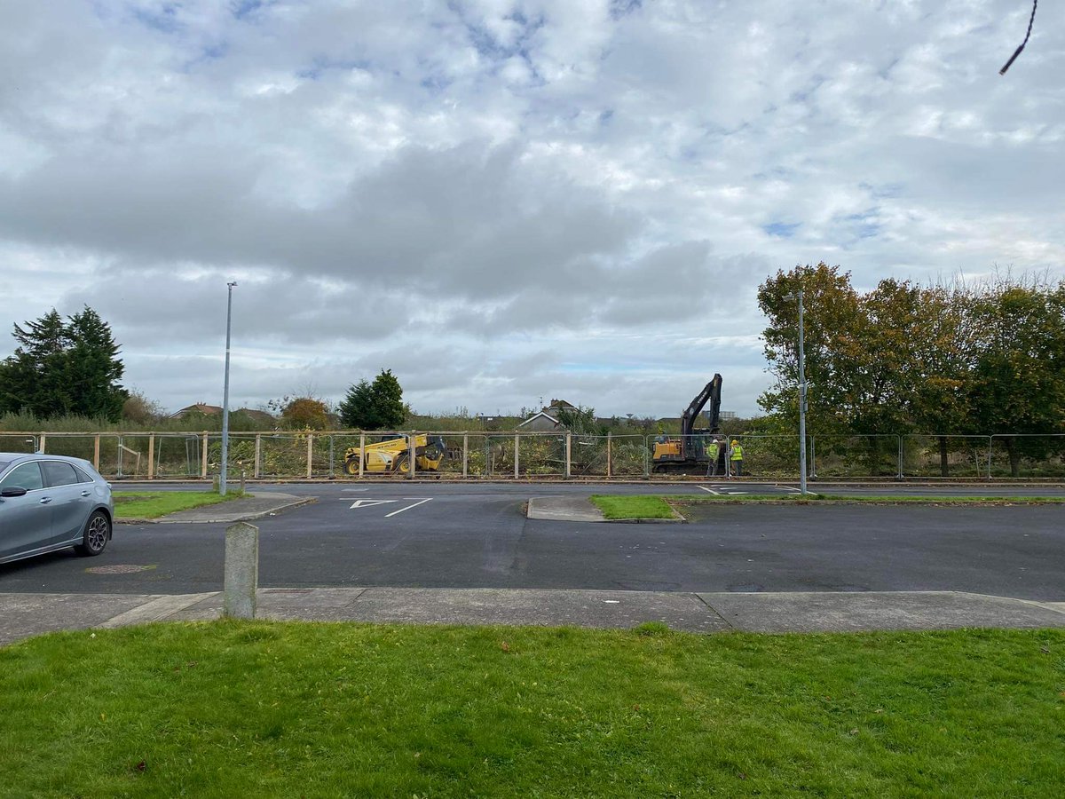 SarahJBeasley1's tweet photo. Now cutting down trees! Still nothing from @LimerickCouncil! Disturbing a documentated knotweed site! @RhebogueResAss
We have no voice, only our community! #knotweed https://t.co/WOQzl1soYm